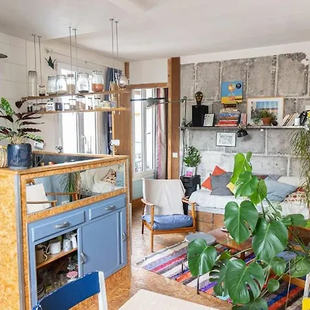 Tranquil Retreat In 19th Arrondissement Apartment *